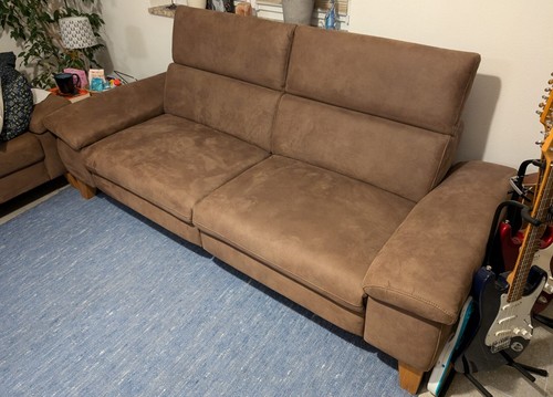 Sofa/Couch 2 Sitzer mit Relaxfunktion - Bild 2 von 5