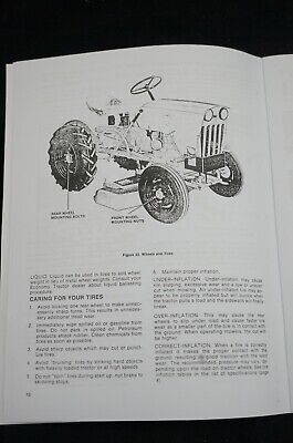 Economy Power King Tractor Operator Owner's Manual 2418 2414 1618 1612  98-7104