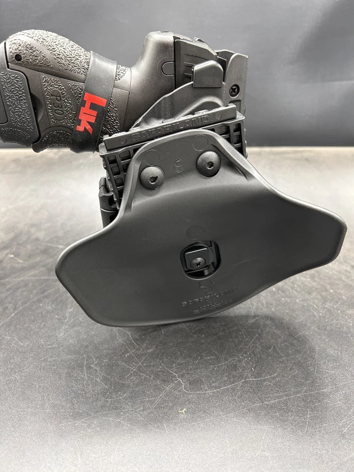 Safariland HK P30sk Black ALS LH Holster Heckler & Koch H&K 9mm 40 with QLS - Image 3 of 4