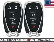 2x New Replacement Key Fob for Select Chevrolet Vehicles HYQ4AA HYQ4AS 315 MHz