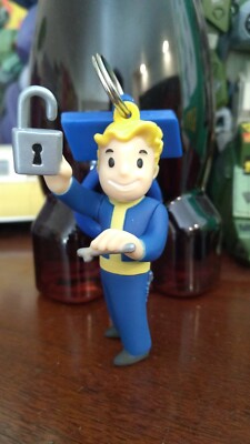 Fallout Vault Boy Keychain