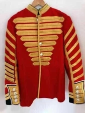 New Grenadier Guards Drum Major Uniform Men Red Wool England Coat