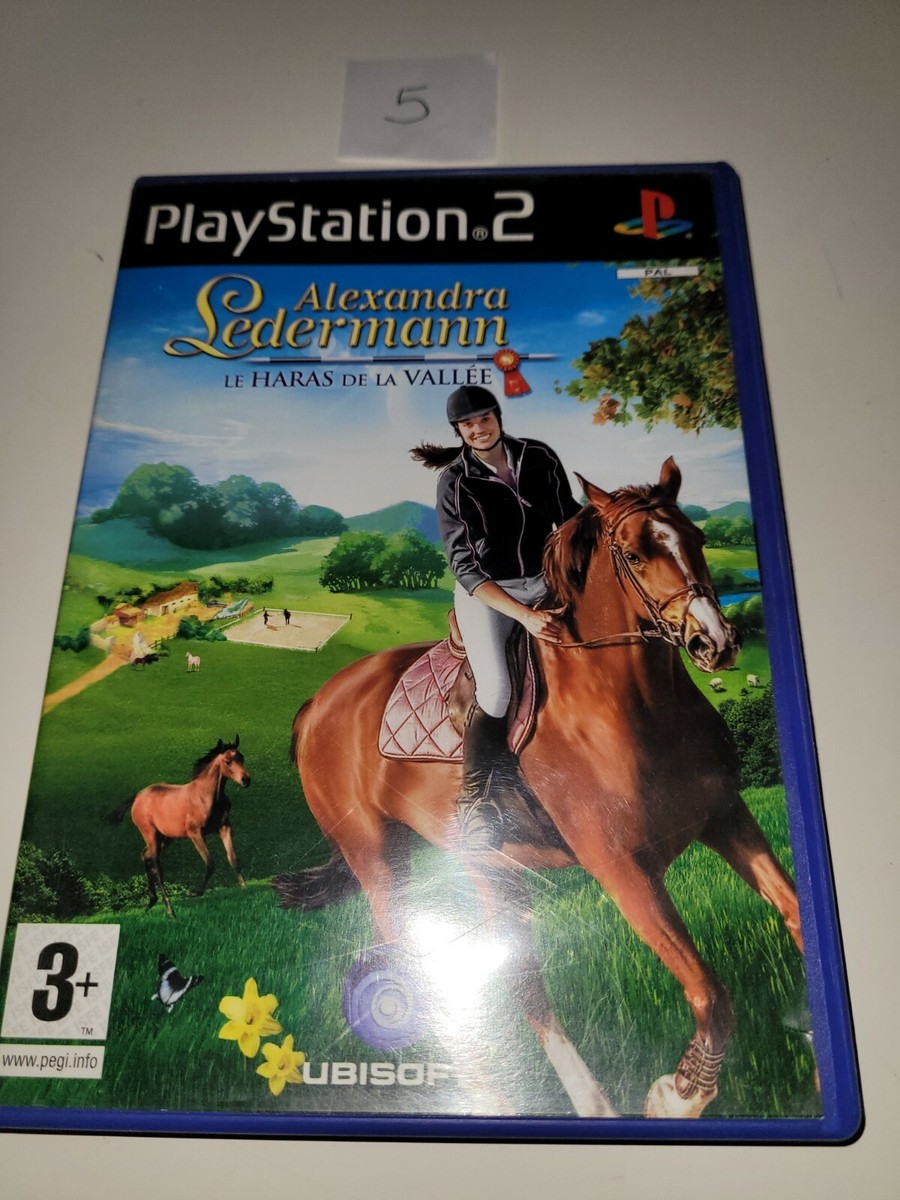 Boîte Et Notice Seule Pour Jeu PS2 Alexandra Ledermann - Le Haras De La Vallée, Bon état, Sans Le Jeu
