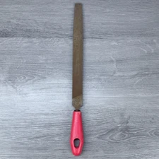 Vtg Nicholson Mill File Black Diamond 10" Mill Bastard w/ Plastic Handle Y2394