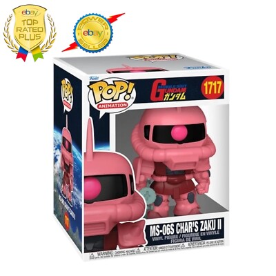 Funko POP! Super Gundam MS-06S Char's Zaku II 6'' Vinyl Figure (#1717)