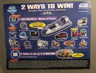 Star Wars Episode 1 Phantom Menace KFC Pizza Hut Taco POG Game Board  4 Pogs inc — photo 2