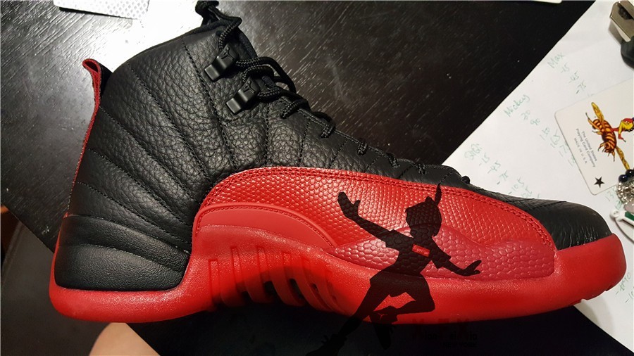 Nik Air Jordan XII 12 Retro AJ12 FLU GAME Bred Size 7 half *IN HAND* NEW Nik Air Jordan XII 12 Retro AJ12 FLU GAME Bred Size 7 half *IN HAND* NEW