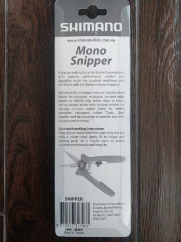Shimano Edelstahl Monoschürze SHM-4MSN Line Schere Cutter - Bild 4 von 4