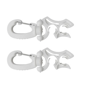 Clip Schnalle Tauchen Regulator Doppel BCD Schlauch Halter Halterung w Clip Schnalle Tauchen Regulator Doppel BCD Schlauch Halter Halterung w