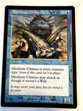 MTG Magic The Gathering Legions Mistform Ultimus Rare LP