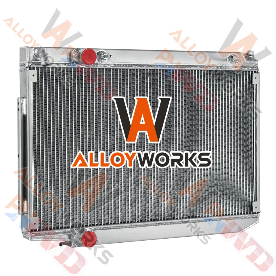 Aluminum 3 Row Radiator For 1971-1985 1983 1984 Mercedes SL R107/C107 380 SL SLC - Image 2 of 4