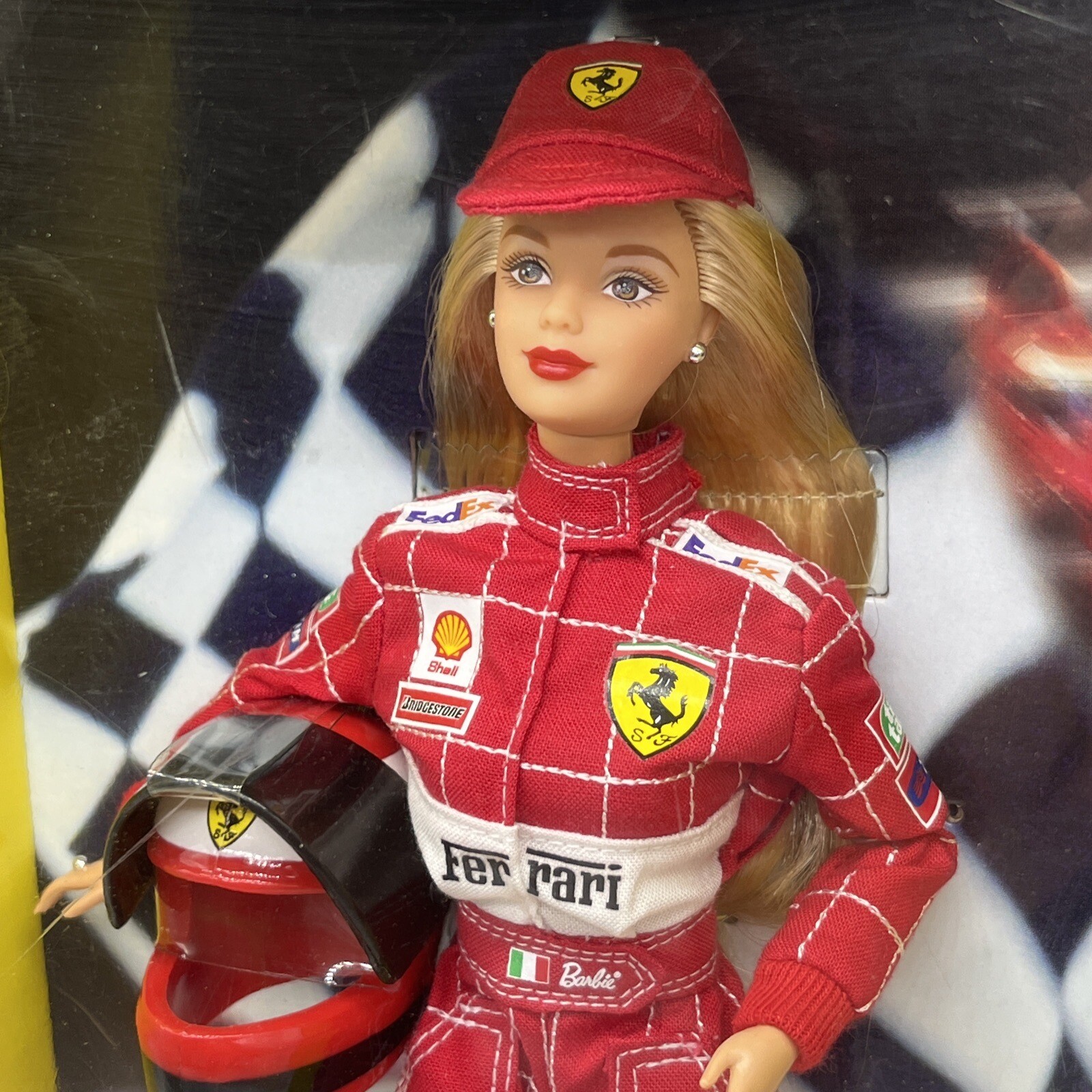 Barbie Scuderia Ferrari Collectible Doll 2000 Mattel 25636 F1 Racing | eBay