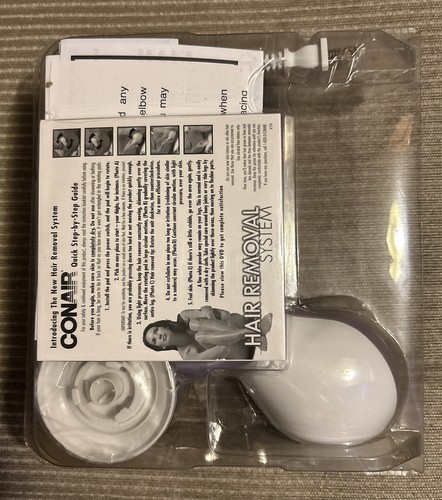 NUOVO in scatola CONAIR IL SISTEMA DI DEPILAZIONE modello HB5R scatola danni indolore - Foto 3 di 6