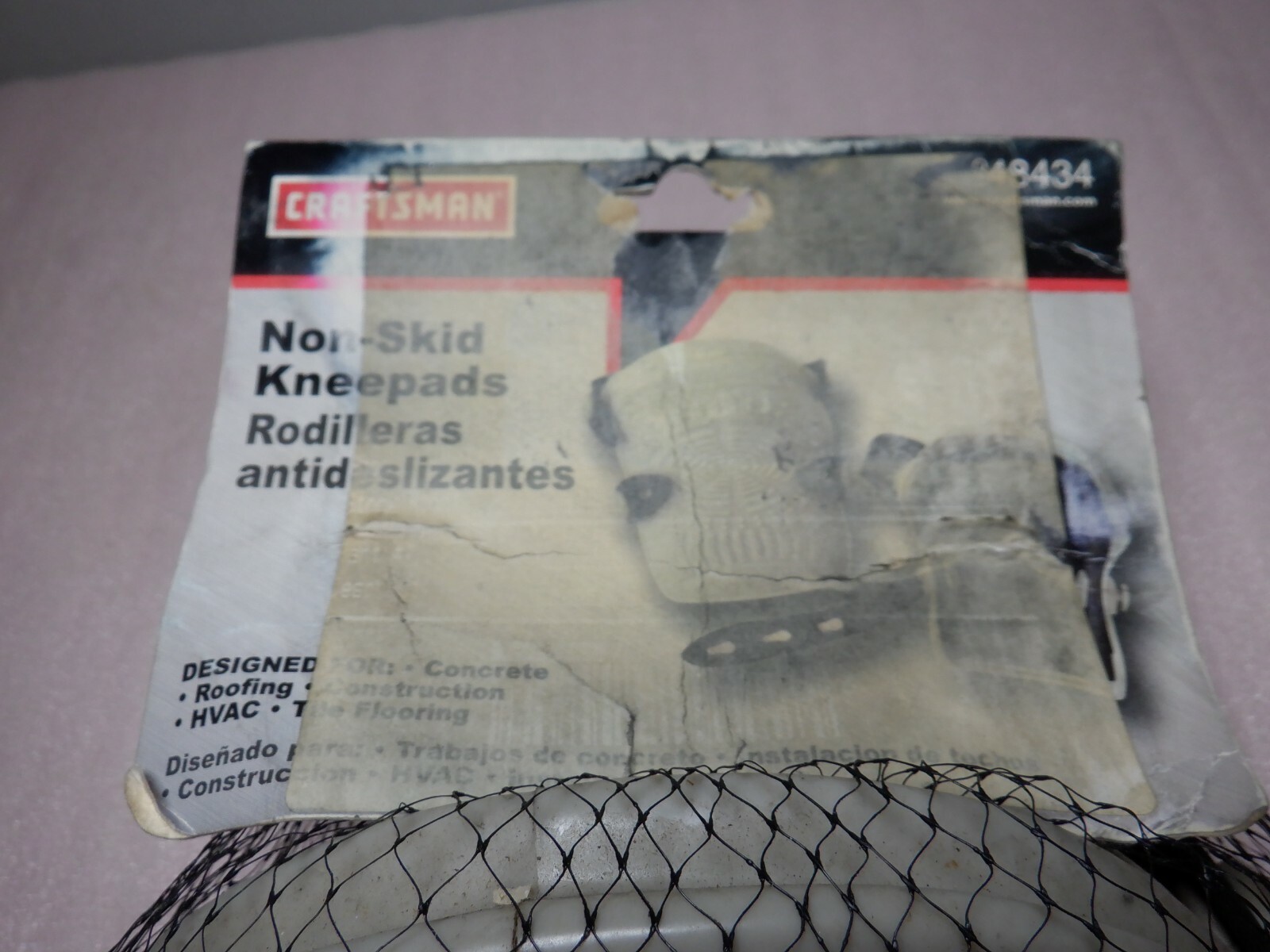Craftsman 48434 Nonskid Knee Pads Concrete Roofing Construction HVAC