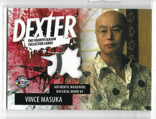 Dexter Season 4 -  Autograph Costume & Prop Card Selection Breygent 2012 - Picture 42 of 49