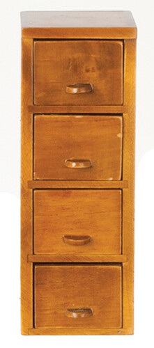 1:12 Dollhouse Miniature ~ Beautiful Wood Cabinet w// Drawers /& Cupboards ~ New!