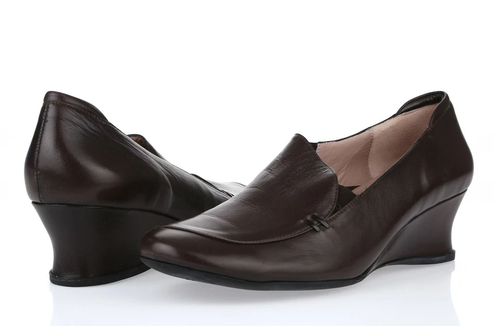 BEAUTYIFEEL 201962 темно-коричневые кожаные туфли на танкетке размер. 42 НОВЫЙ! - Изображение 2 из 4