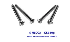 COX ENGINE .010 SPINNER SCREWS Set of 4 from MECOA Cox Hobbies 