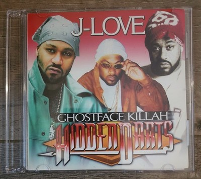 DJ J Love Ghostface Killah ''Hidden Darts'' MIX CD RARE Mixtape New 