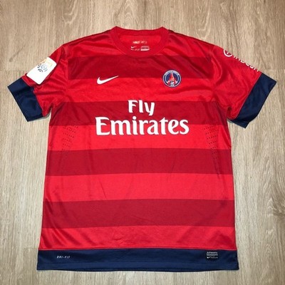 Authentic Nike Fly Emirates Mauro Zarate #00 Football Soccer Jersey Men size XL