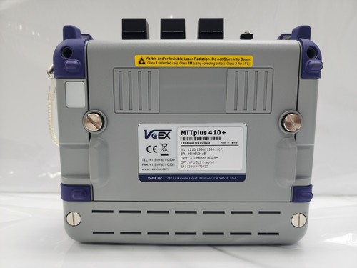 VeEX MTTplus, MTTplus-410+ OTDR Module, 1310/1550/Aux 1330nm, OPM, OLS, VFL - Picture 23 of 24