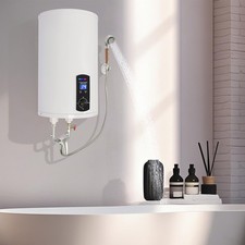 Elektryczny podgrzewacz wody biały nowoczesny elektryczny zbiornik podgrzewacz wody