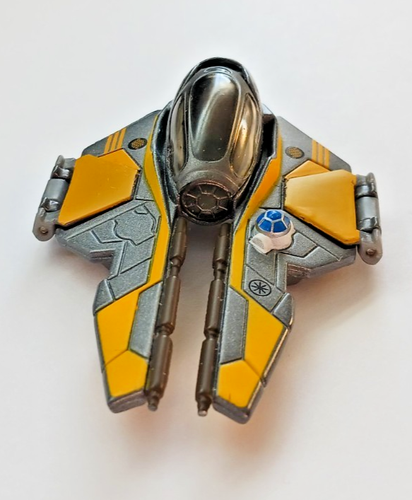 Star Wars Titanium Series Die Cast Anakin Skywalker Jedi Starfighter Interceptor - Picture 5 of 10