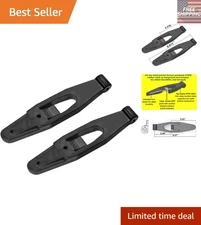 Hood Latch Base Pair for 1987-11 Kenworth & Peterbilt - Reliable & Easy Install