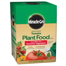 Miracle-Gro Liquid Water Soluble Tomato Plant Food Grow Bigger Organic 1.5 Lbs