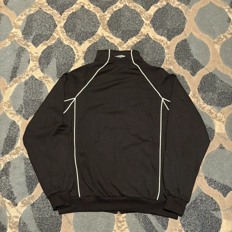 Chaqueta de Pista Balenciaga Blanco y Negro Talla Grande Para Hombre Nueva con Etiquetas Foto 2 de 4