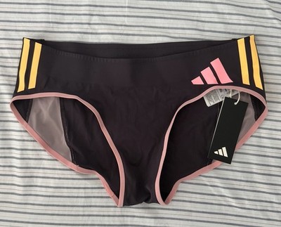 adidas Women's Adizero Promo Running Distance Briefs Purple IN1198
