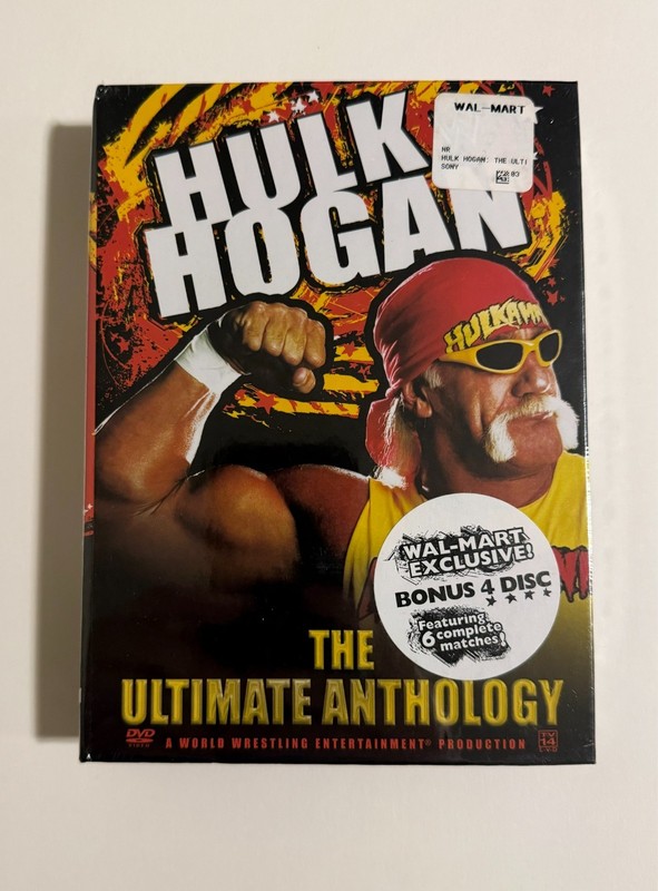 WWE Hulk Hogan The Ultimate Anthology 2006 DVD 4 Disc Walmart Exclusive New