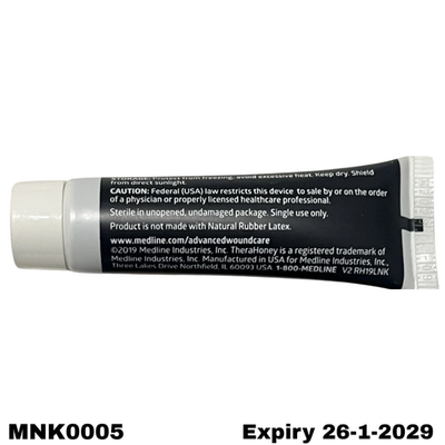 Medline MNK0005 TheraHoney Manuka Honey Wound Gel 0.5 oz Expiry