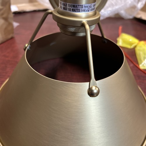 Golden Lighting Weatherford Steel Wall Sconce 3306-1W BCB - BCB New - Picture 7 of 8