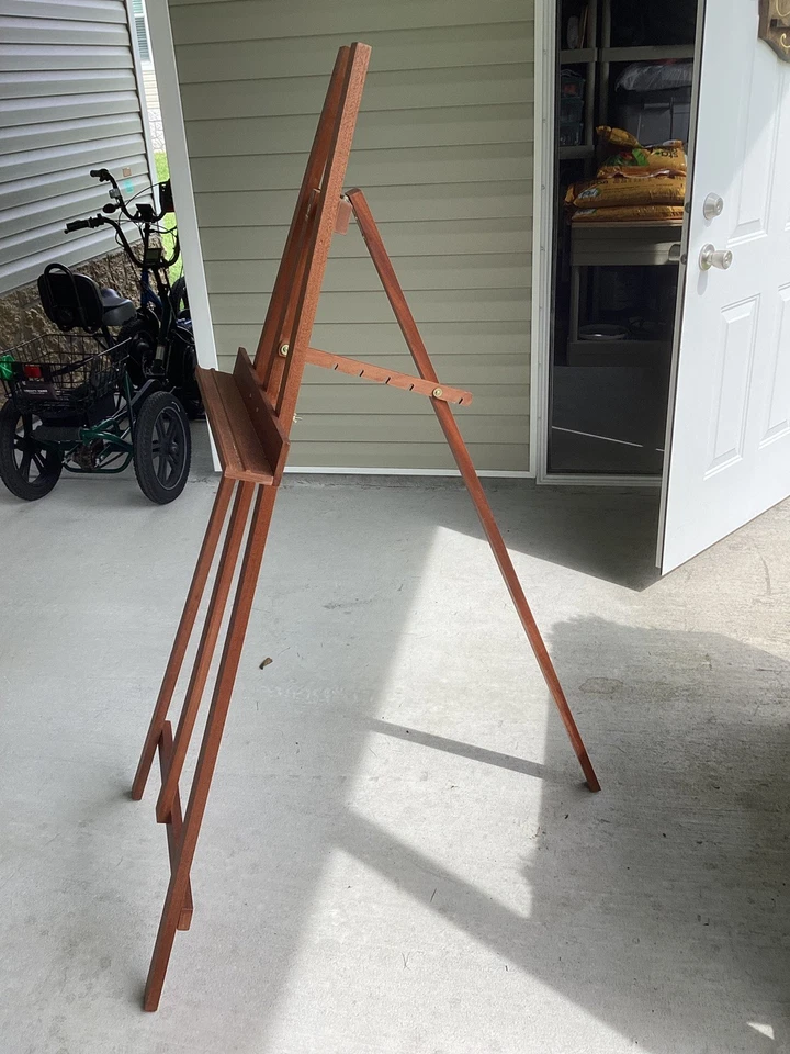 Caballete de madera ajustable Grumbacher #225 para artista Foto 4 de 4