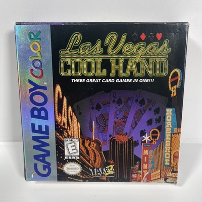 Las Vegas Cool Hand GameBoy Color - 3 Kartenspiele in 1 - Take 2 Boxed inkl. Handbuch