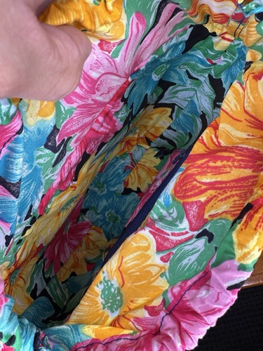Bolso Bandolera Vintage Paja Floral Playa #1 - Imagen 8 de 12