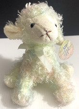 Vtg. 2000 Plushland Lambchop Healthy Easter Baby March of Dimes Bean Bag Babies