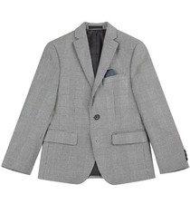 Lauren Ralph Lauren Big Boys Plaid Classic Sport Coats 18R Black/White - NWT