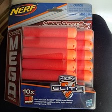 Nerf MEGA Darts 10 Pack of Darts N-Strike Mega Series New Old Stock
