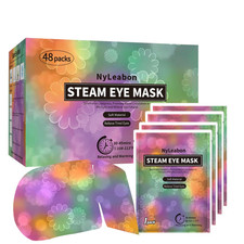 48 Packs Steam Eye Mask for Eyes, Disposable Self Heating Warm Compress Eye Mask