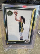 2025 Panini Donruss WNBA Nika Muhl Silver Holo Seattle Storm #81