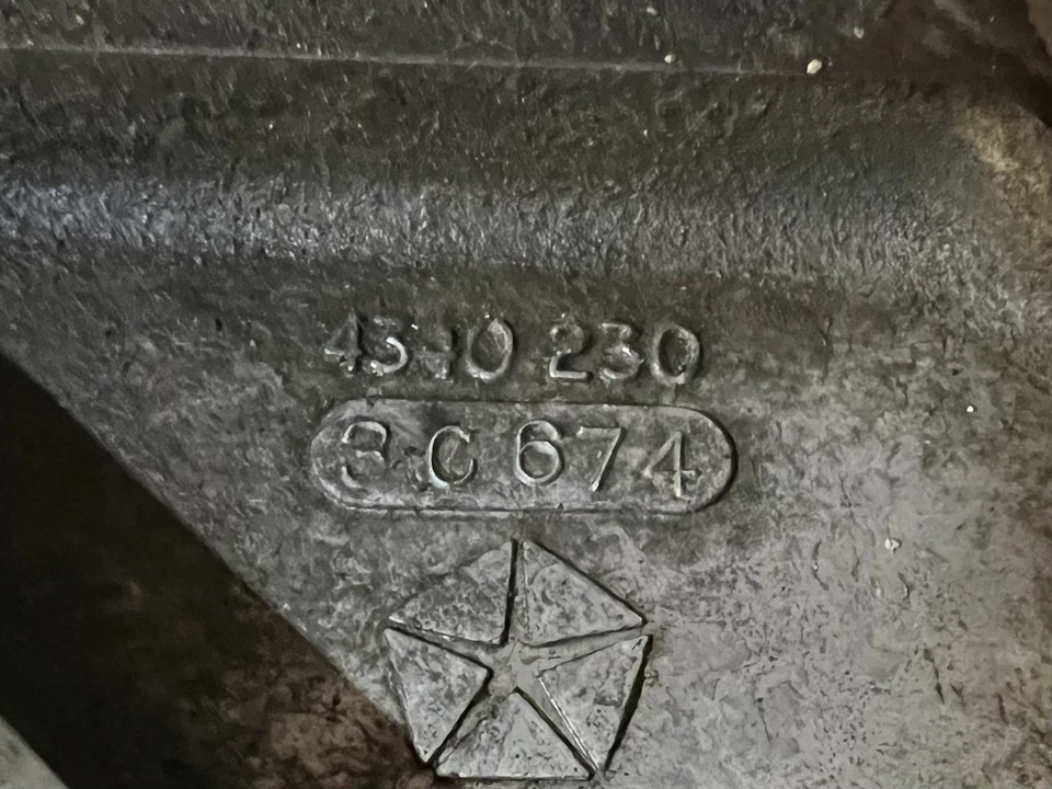 1994-2001 DODGE RAM 1500/2500/3500 TRUCK 5.2/5.9 GAS 5-SPEED BELL HOUSING OEM - Image 4 of 4