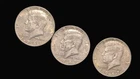 1967 Lot of 3 Kennedy Half Dollars