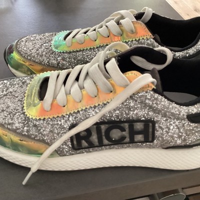 Damen Glitzer  Sneaker, Gr. 40, John Richmond