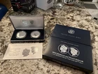 2024 Morgan and Peace Dollar Reverse Proof Two-Coin Set OGP
