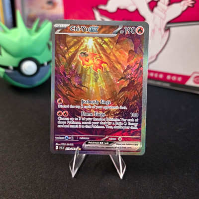 Chi-Yu ex Full Art Holo Special Illustration Rare Paldea Evolved 259/193