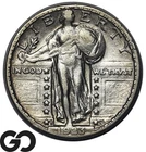 1923-S Standing Liberty Quarter, Key Date *Scarce in MS* Choice AU++ Key Date!