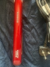 Nicky Clarke Red Hair Straighteners Curling Irons for sale UK