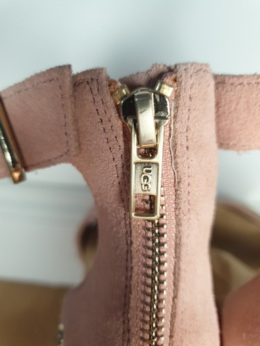 UGG ZOE II SUEDE LA SANSET WEDGE ANKLE STRAP WOMEN'S SANDALS UK 6 US 8 EUR 39 - Picture 10 of 24